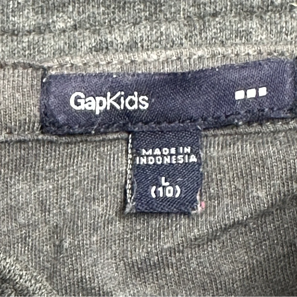 GAP Gray Kids Pea / Circus Master Jacket with Black Accents & Silver Buttons, 10